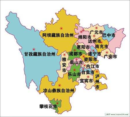 四川省建材市场地图