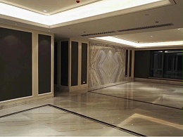 东莞市米兰国际酒店广西白大理石装修效果图